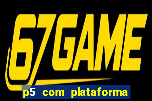 p5 com plataforma de jogos